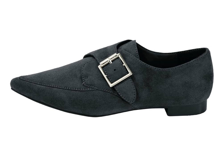 Heine Damen Slipper, schwarz