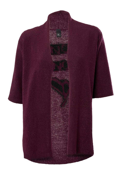 Heine-Best Connections Damen Cardigan, bordeaux