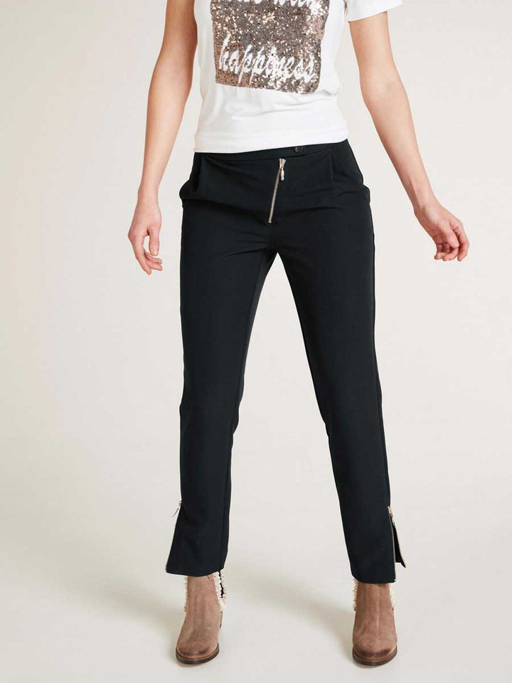 Heine Damen Hose, schwarz