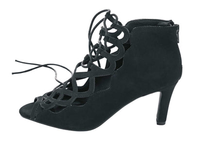 Heine Damen Sandalette, schwarz