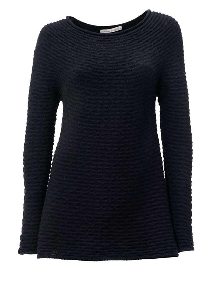 Ashley Brooke Damen Designer-Pullover, marine