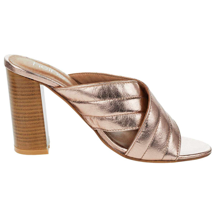Heine Damen Pantolette, roségold