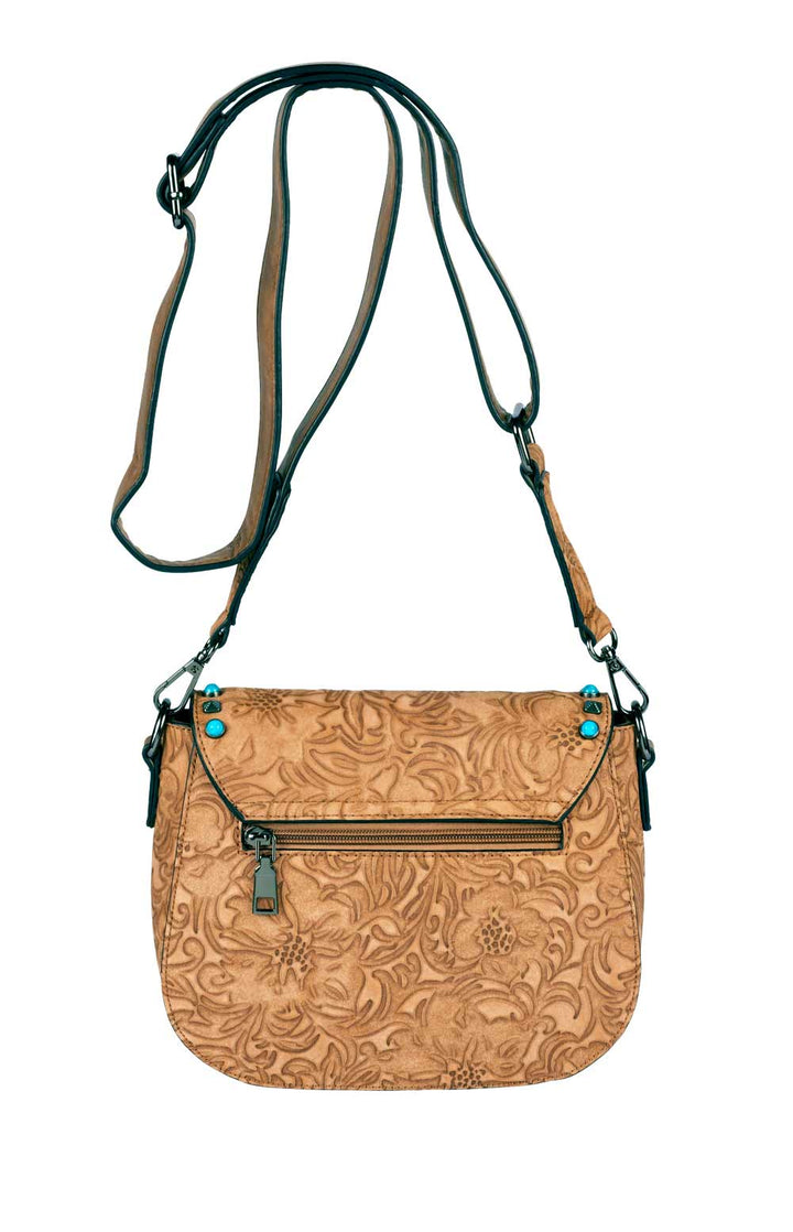 Louiz & Lou Damen Marken-Handtasche, camel