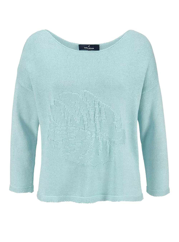 Daniel Hechter Damen Designer-Feinstrickpullover, mint