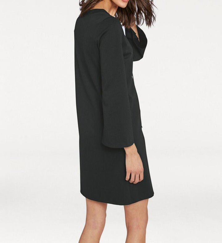 Rick Cardona Damen Designer-Kleid, schwarz