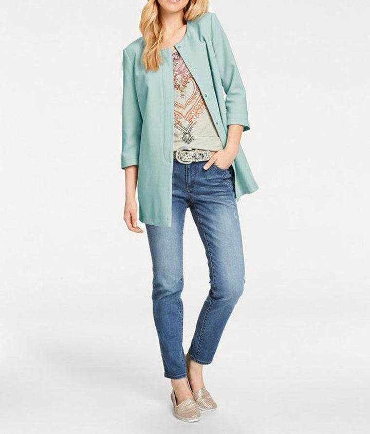 Heine - Best Connections Damen Longblazer, mint