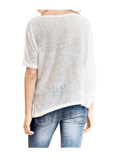 Rick Cardona Designer-Shirt, ecru-bunt