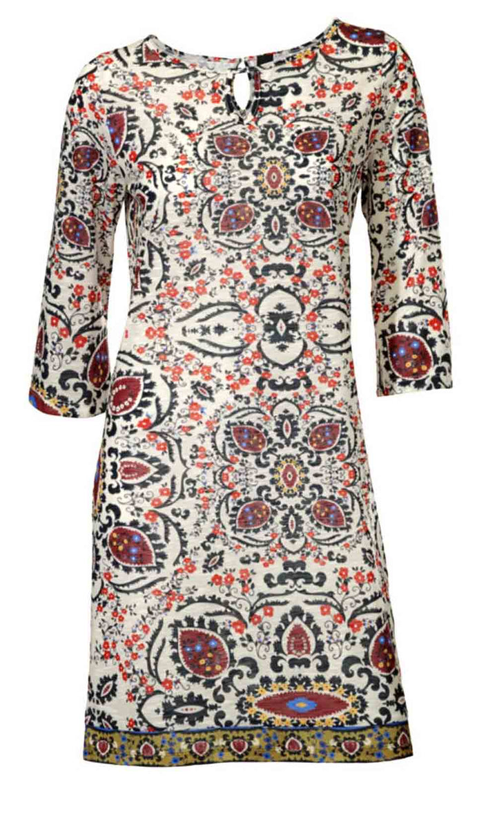 Heine - Best Connections Damen Druckkleid, bunt