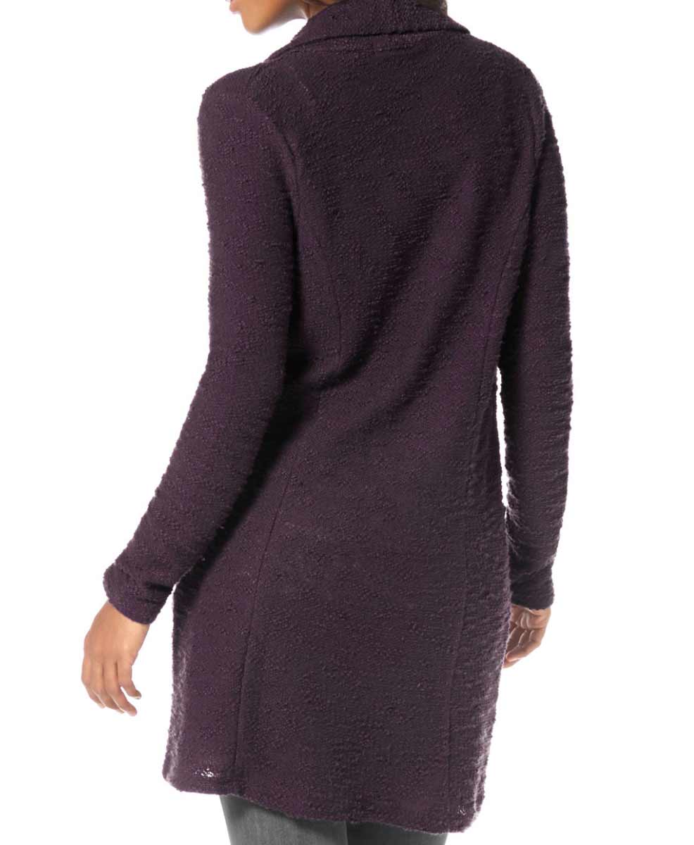 Boysens Damen Strickmantel, lila