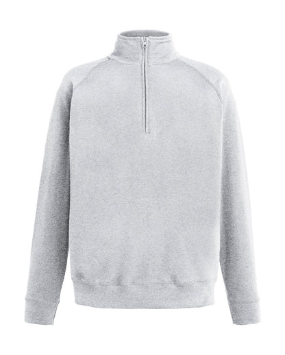 Fruit of the Loom Lightweight Zip Neck Herren Sweatjacke Pullover