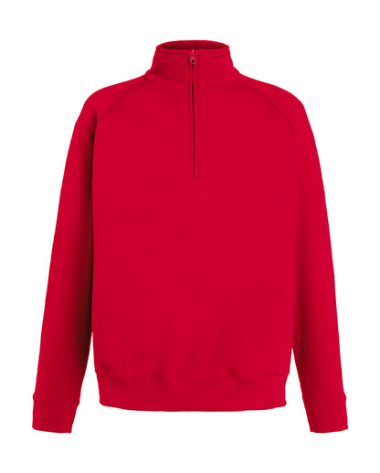 Fruit of the Loom Lightweight Zip Neck Herren Sweatjacke Pullover