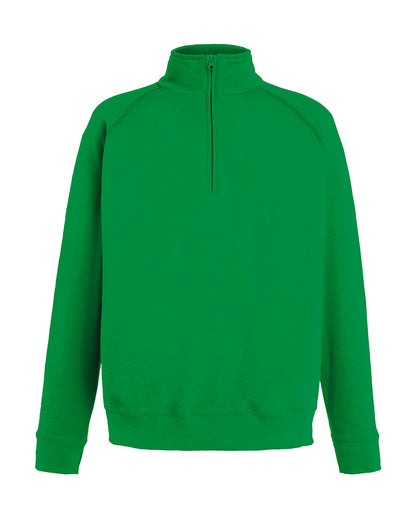 Fruit of the Loom Lightweight Zip Neck Herren Sweatjacke Pullover