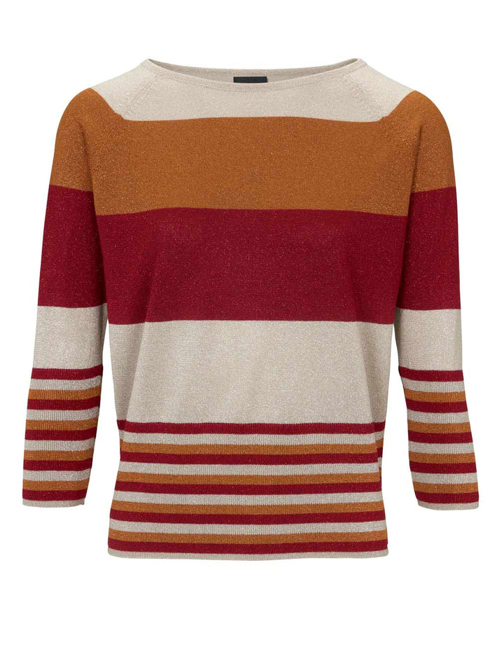 Heine - Best Connections Damen Feinstrickpullover, bunt