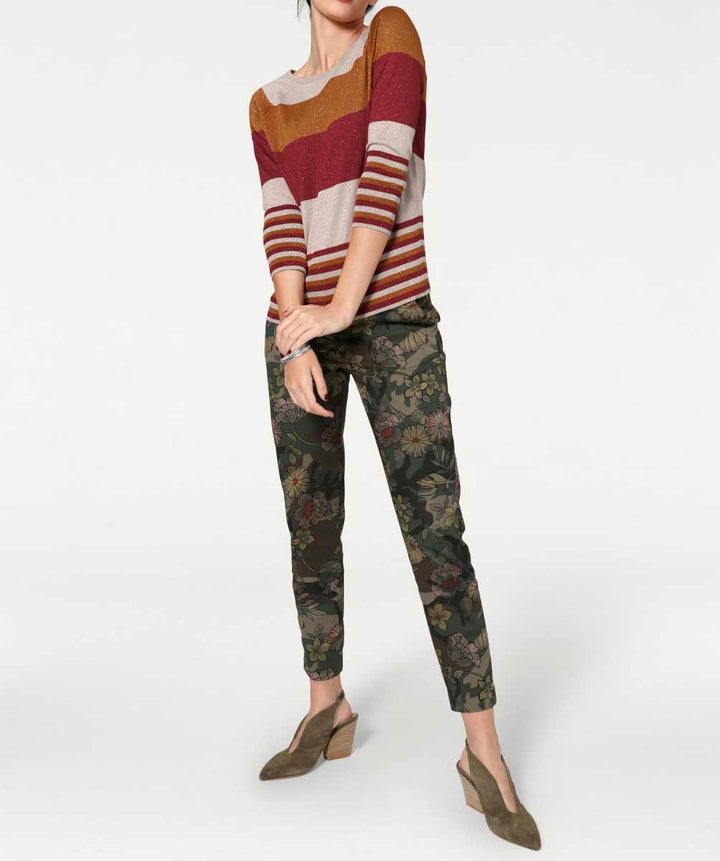 Heine - Best Connections Damen Feinstrickpullover, bunt