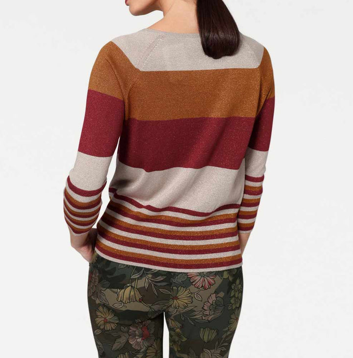 Heine - Best Connections Damen Feinstrickpullover, bunt