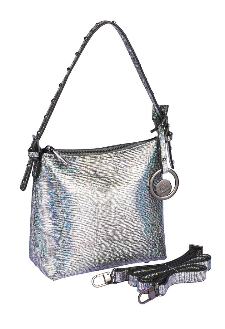 Merch Mashiah Damen Handtasche, silberfarben