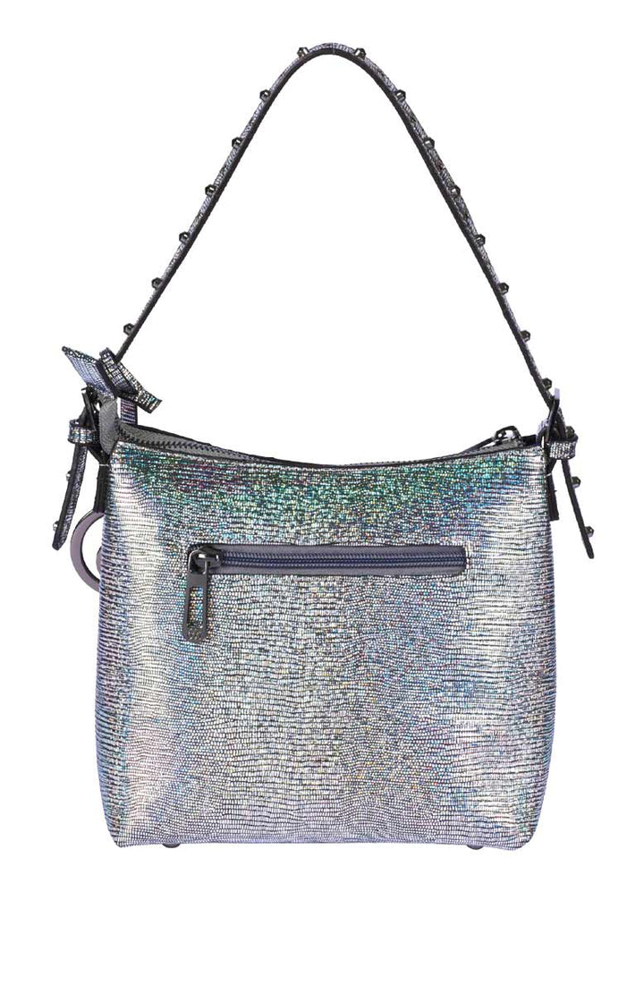 Merch Mashiah Damen Handtasche, silberfarben