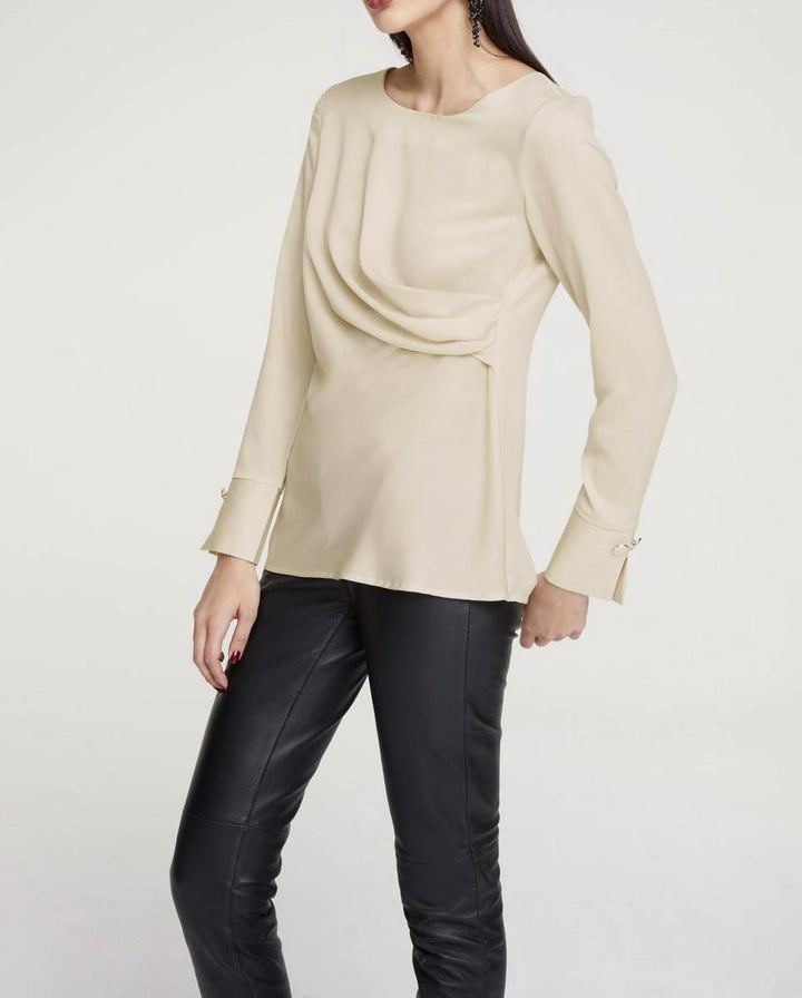 HEINE Damen Bluse, champagner
