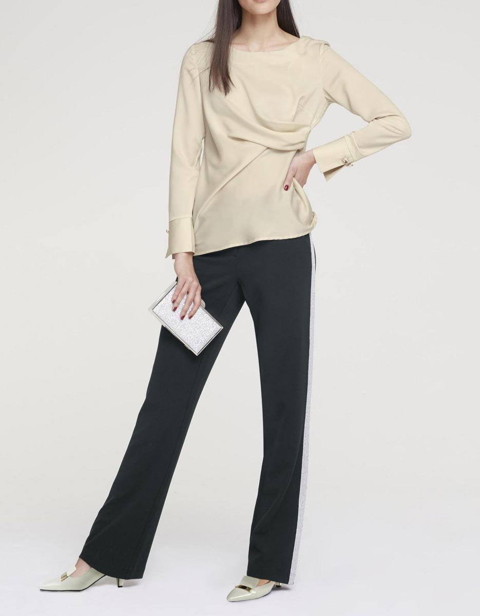 HEINE Damen Bluse, champagner