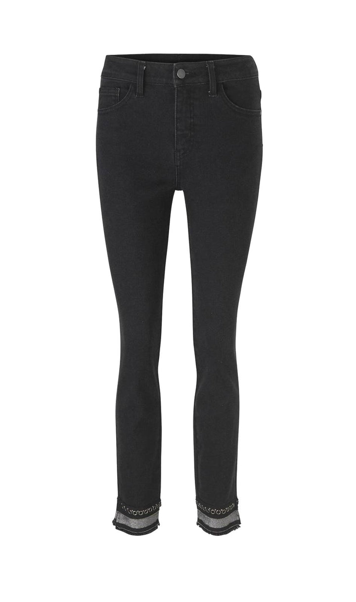HEINE Damen Bauchweg-Jeans ALERIA", schwarz"