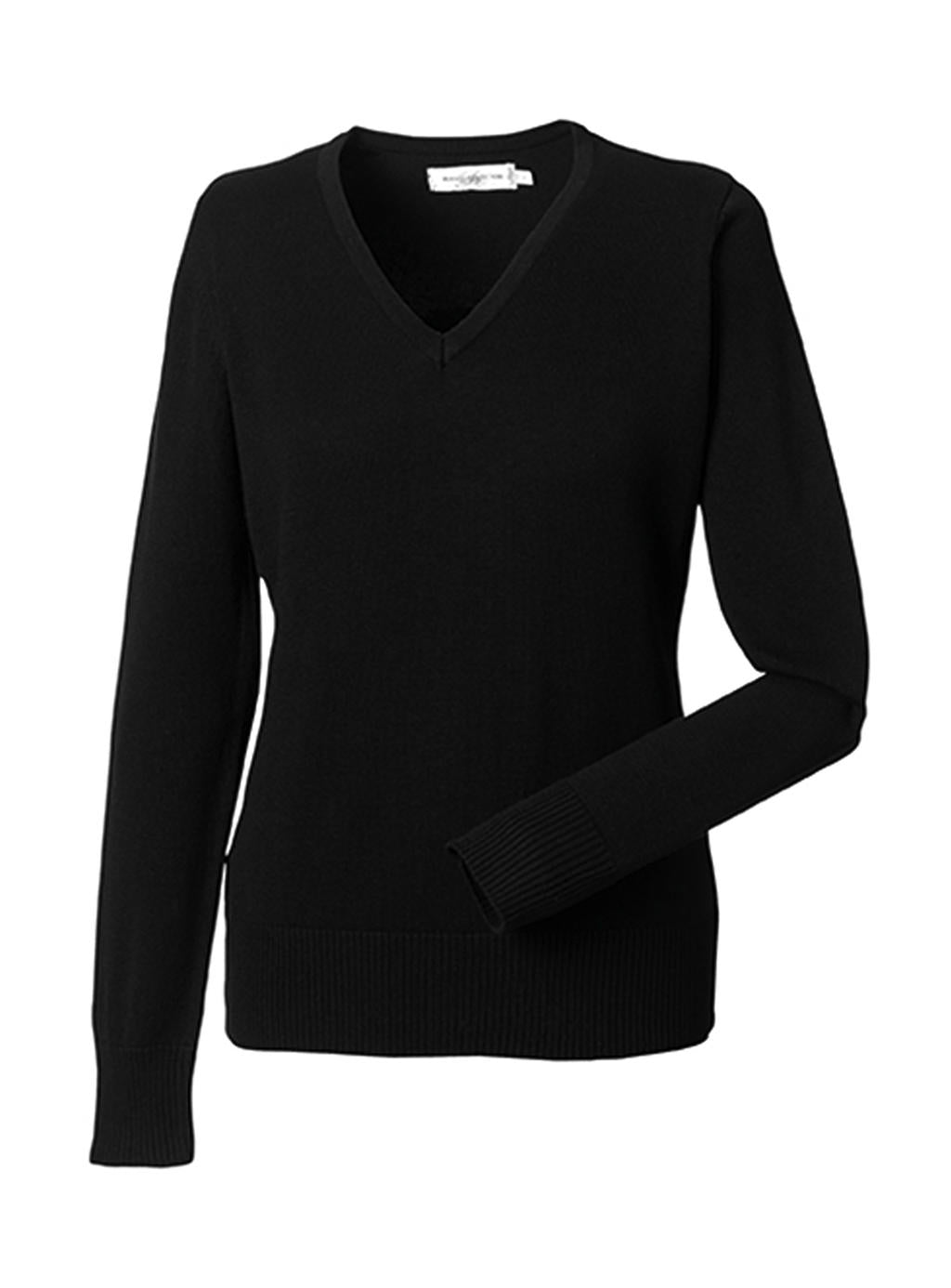 Russel Europe Ladies V-Neck Knitted Damen Pullover