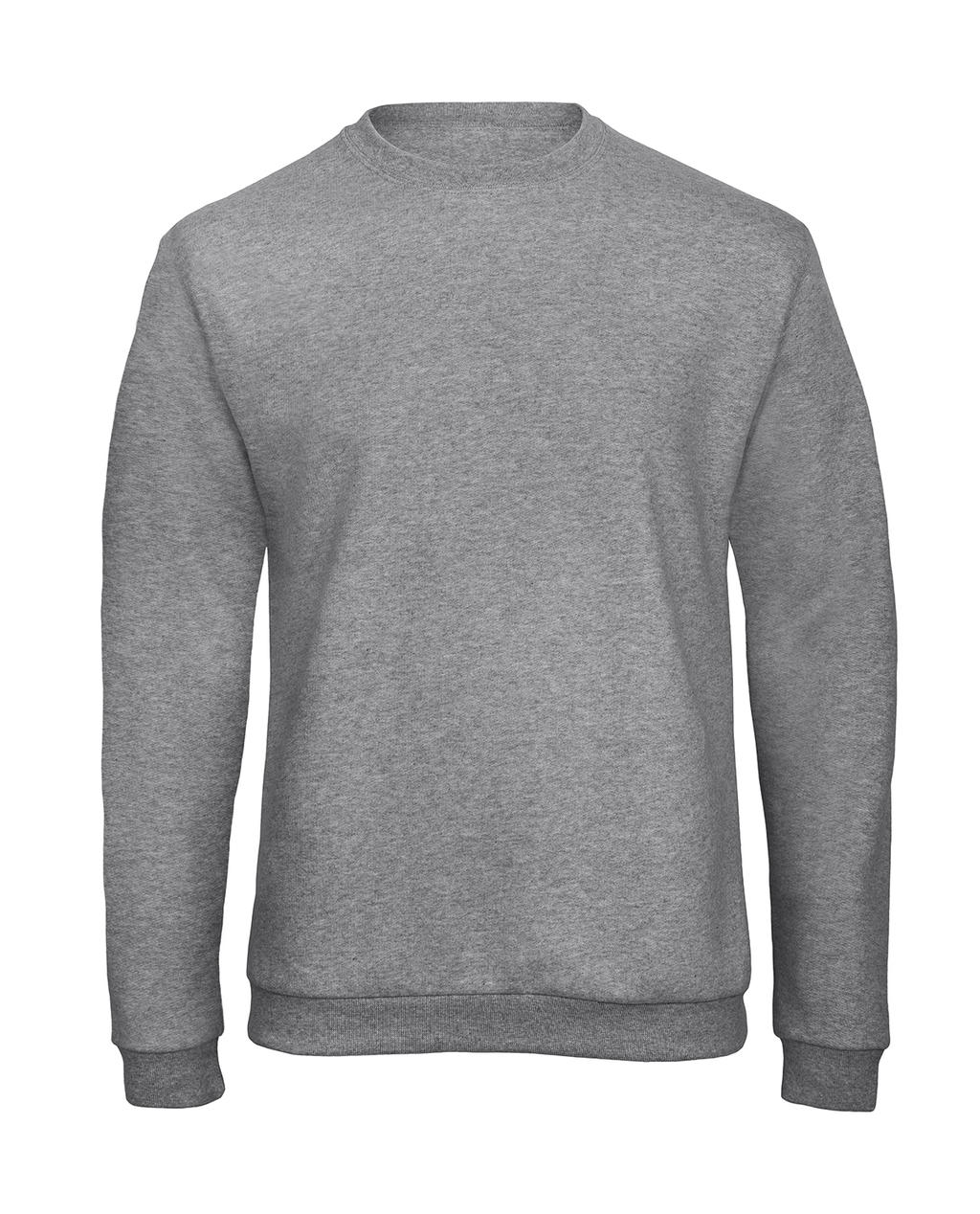 B & C Herren Sweater Sweatshirt Rundhals Pullover Pulli langarm