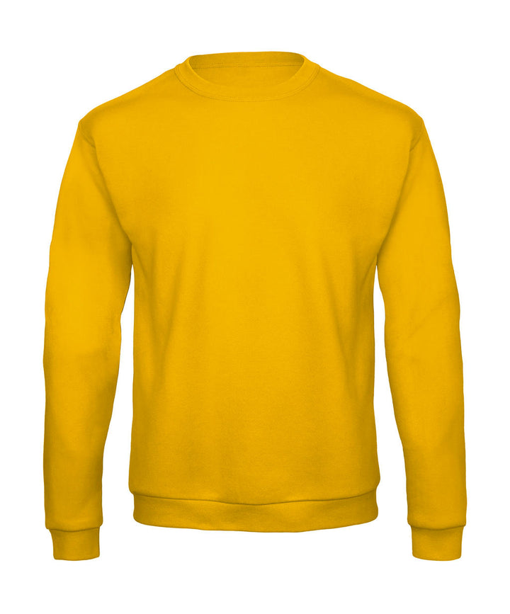B & C Herren Sweater Sweatshirt Rundhals Pullover Pulli langarm