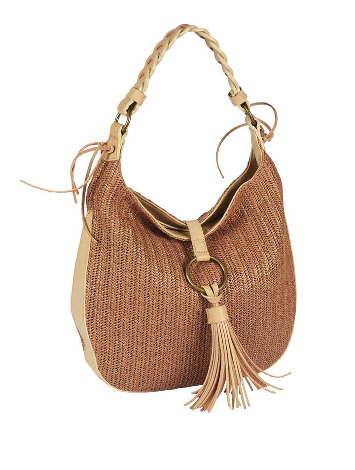 Heine Damen Handtasche, camel