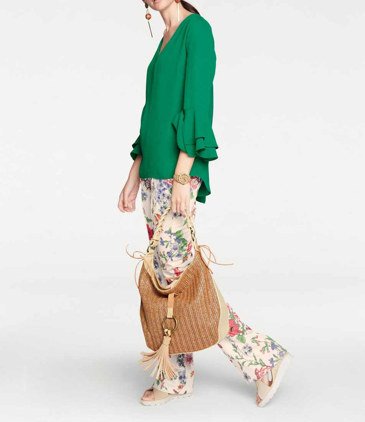 Heine Damen Handtasche, camel