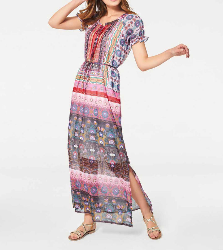 Heine - Best Connections Damen Maxikleid, bunt