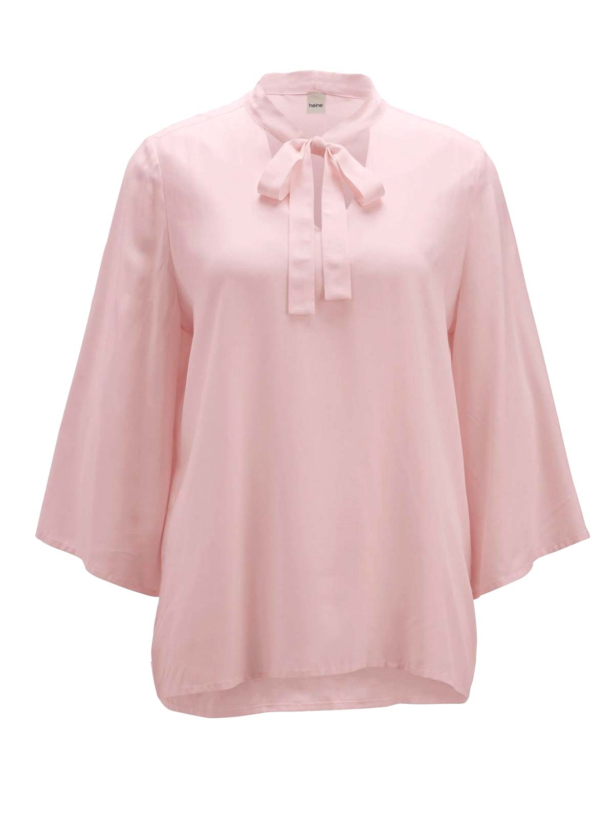 Heine Damen Bluse mit Schluppe, rosé