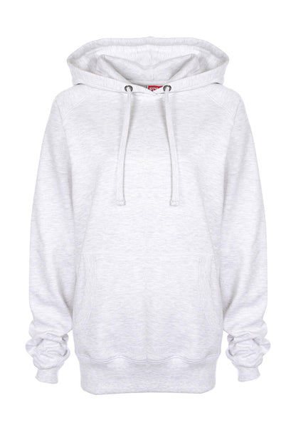 FDM Damen Ladies Raglan Hoodie Kapuzenpullover