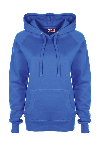 FDM Damen Ladies Raglan Hoodie Kapuzenpullover