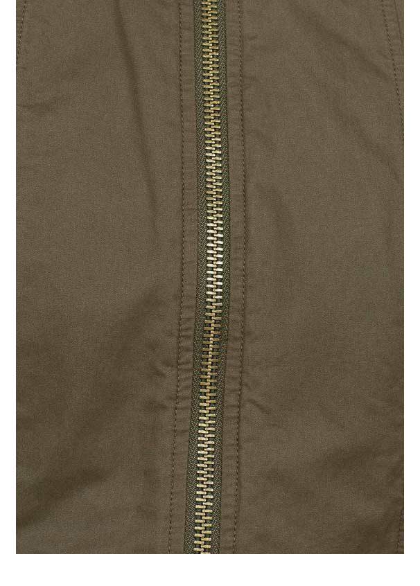 Kangaroos Damen Marken-2-in-1-Parka, khaki