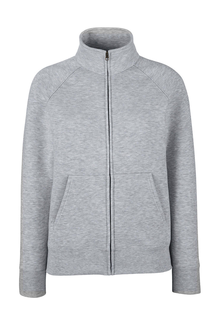 Fruit of the Loom Lady-Fit Premium Damen Sweat Jacke Kapuzenpullover Hoodie