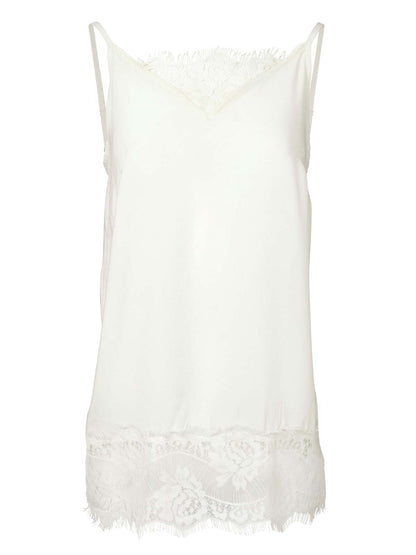 Heine - Best Connections Damen Lingerietop, ecru