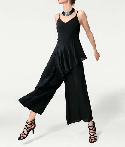 Ashley Brooke Damen Designer-Overall, schwarz