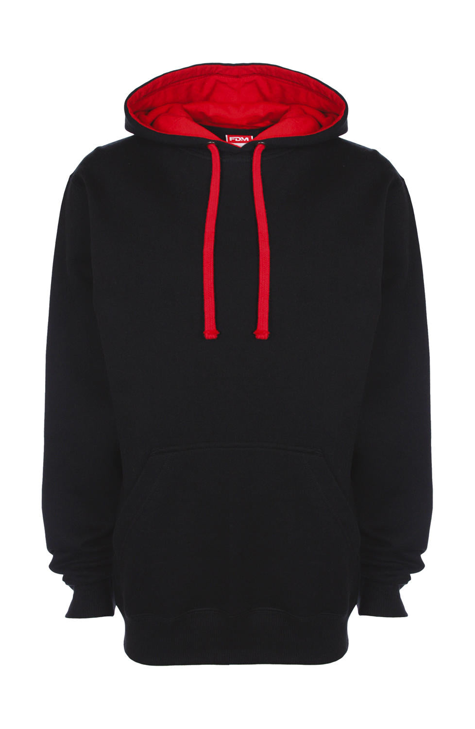 FDM Herren Contrast Hoodie Kapuzenpullover Sweater