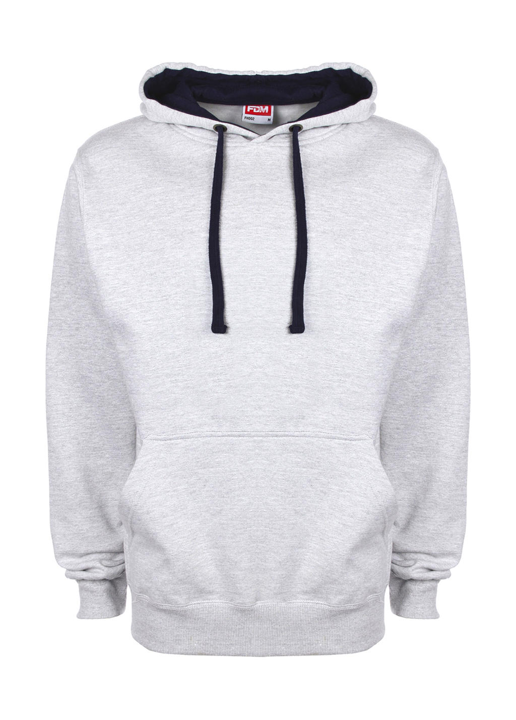 FDM Herren Contrast Hoodie Kapuzenpullover Sweater