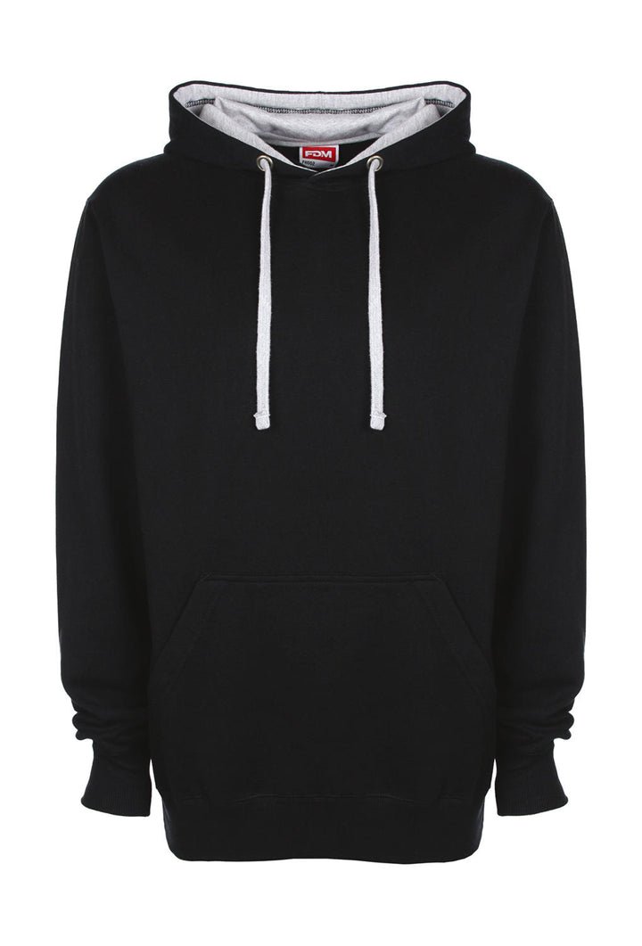 FDM Herren Contrast Hoodie Kapuzenpullover Sweater