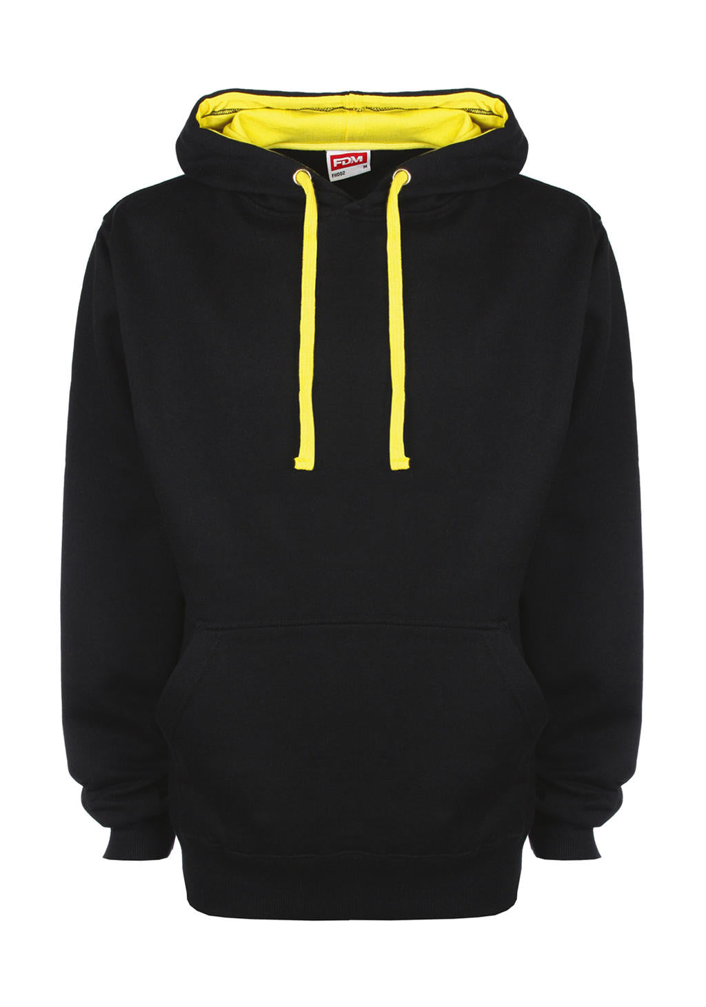 FDM Herren Contrast Hoodie Kapuzenpullover Sweater