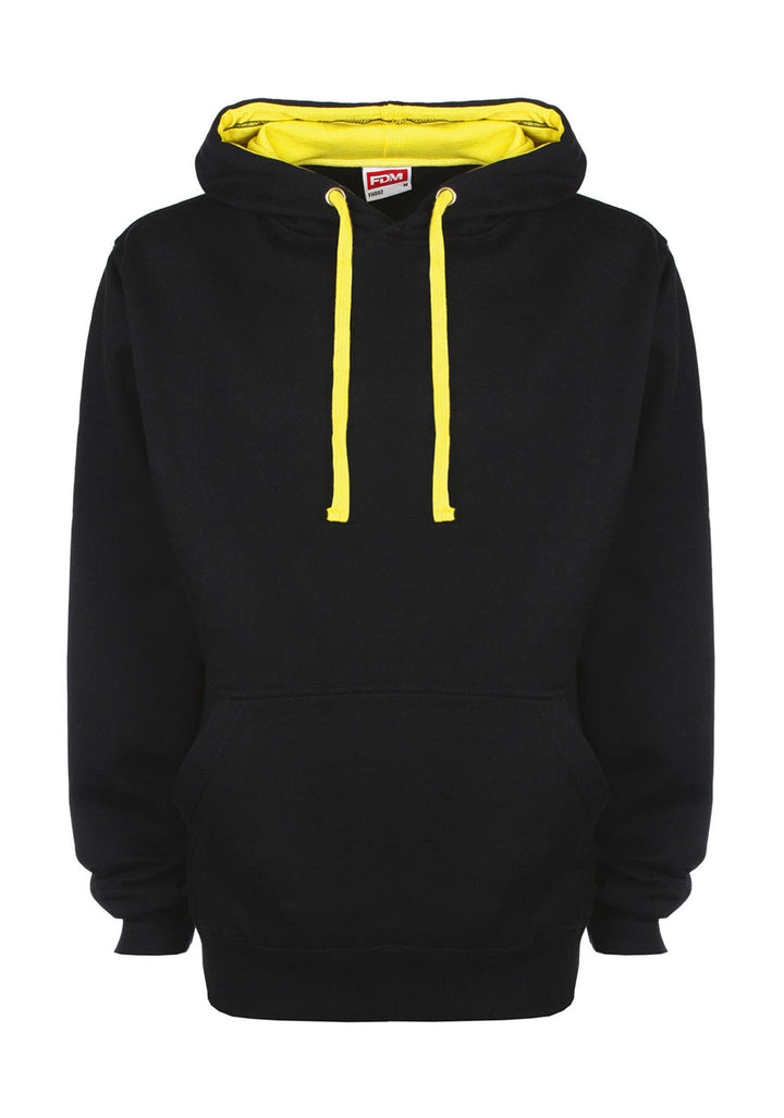 FDM Herren Contrast Hoodie Kapuzenpullover Sweater