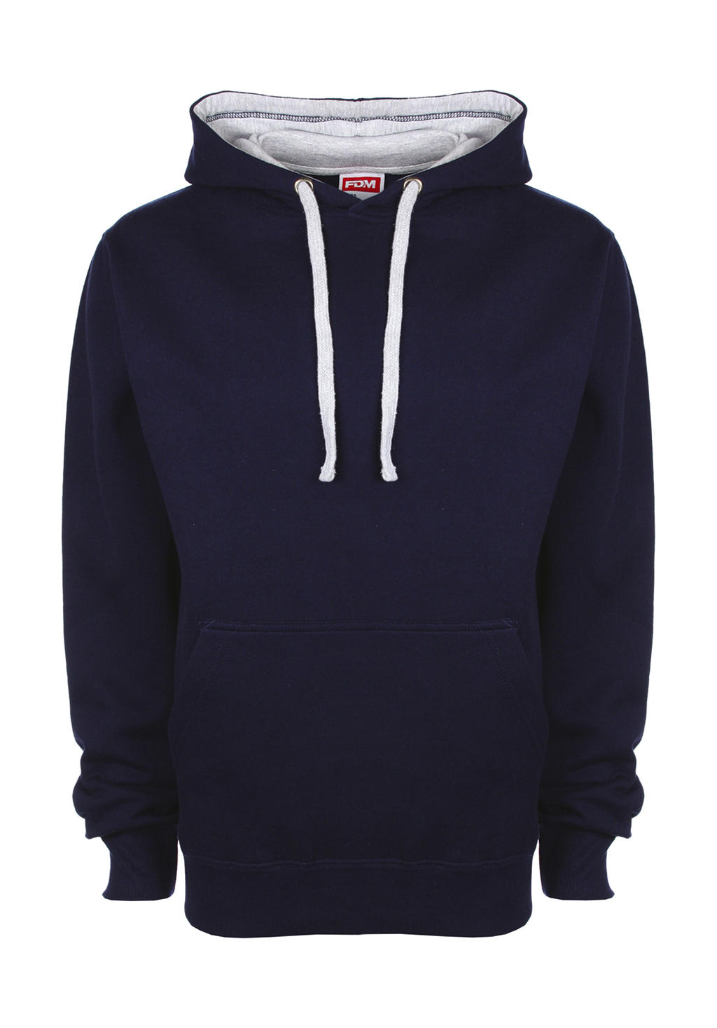 FDM Herren Contrast Hoodie Kapuzenpullover Sweater
