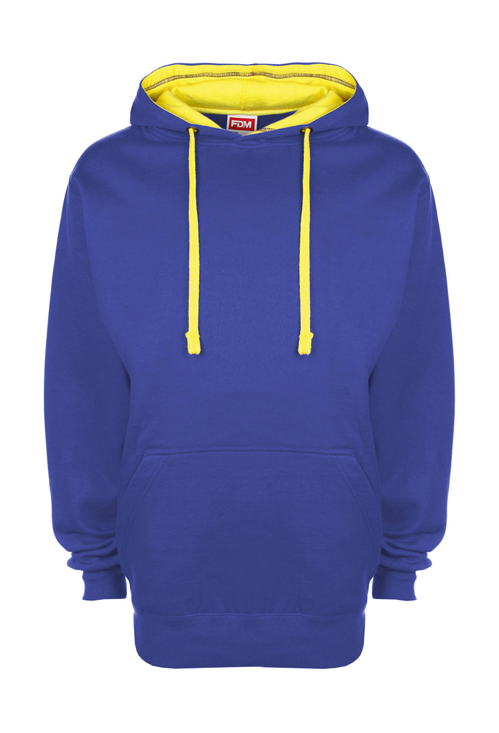 FDM Herren Contrast Hoodie Kapuzenpullover Sweater