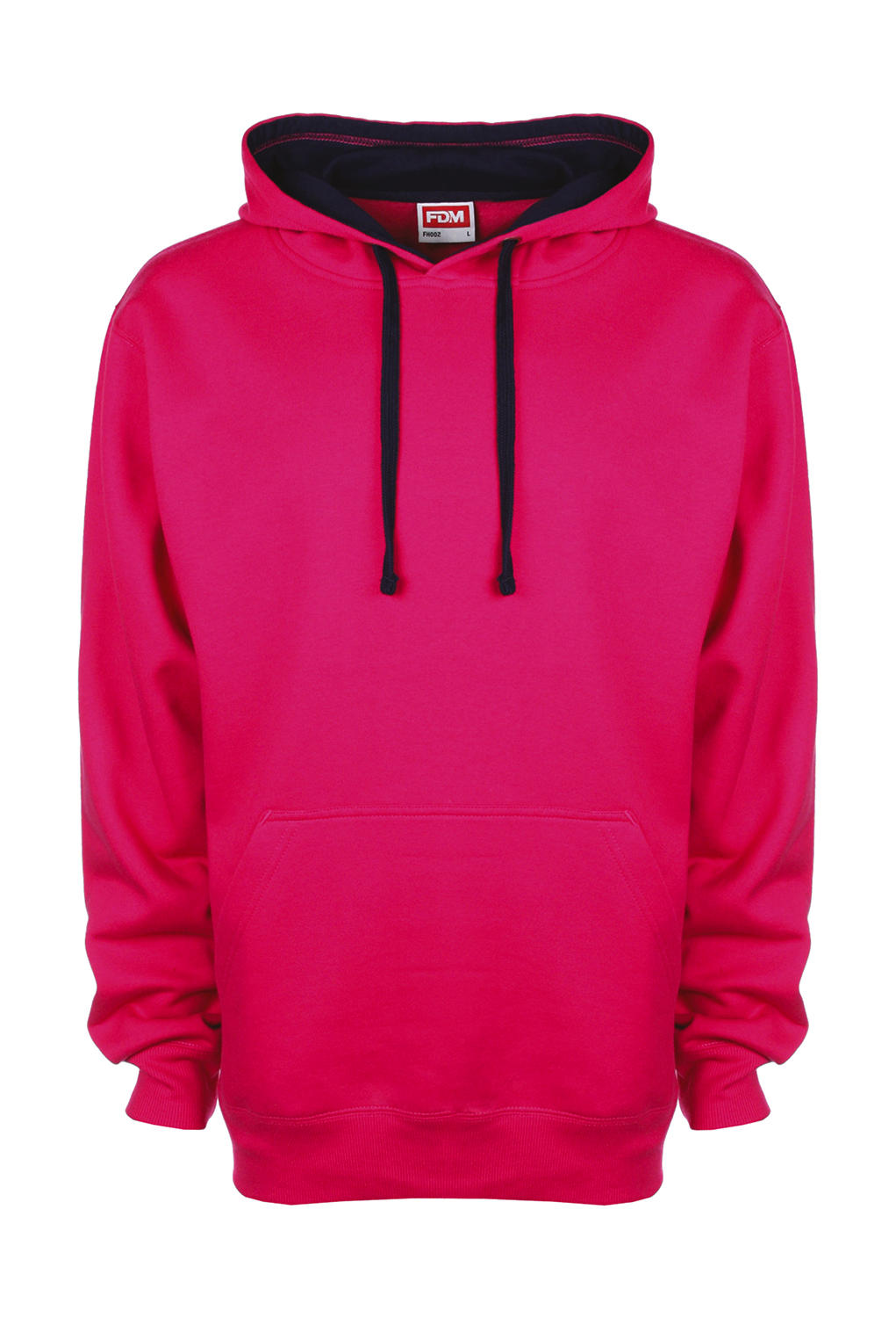 FDM Herren Contrast Hoodie Kapuzenpullover Sweater