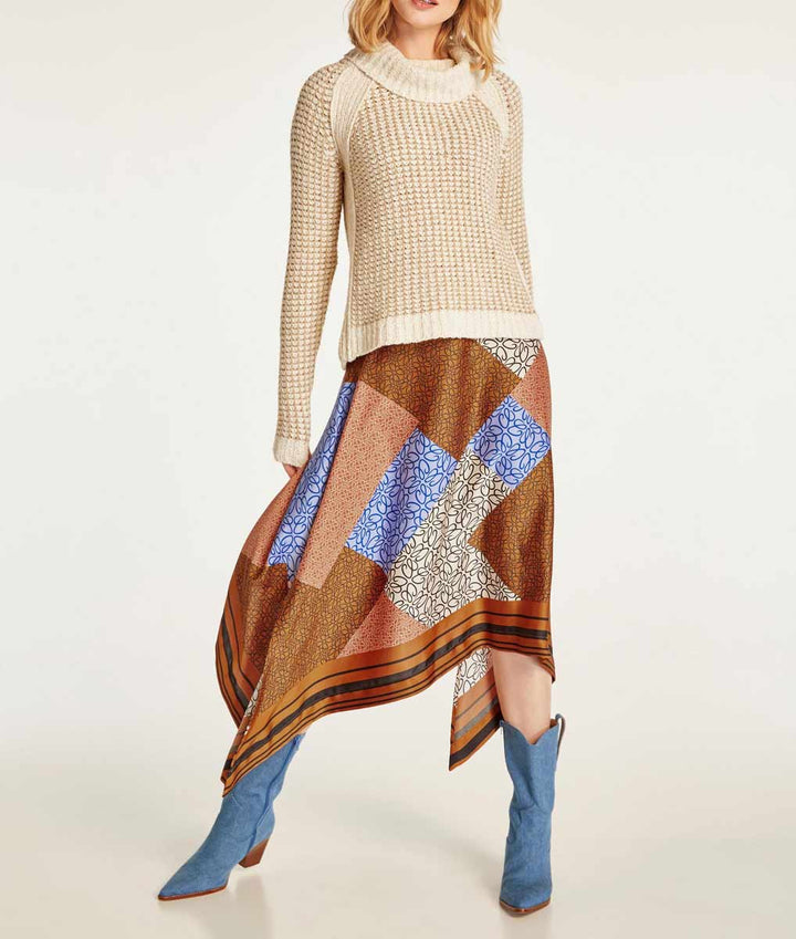 Heine Damen Rollkragenpullover, ecru