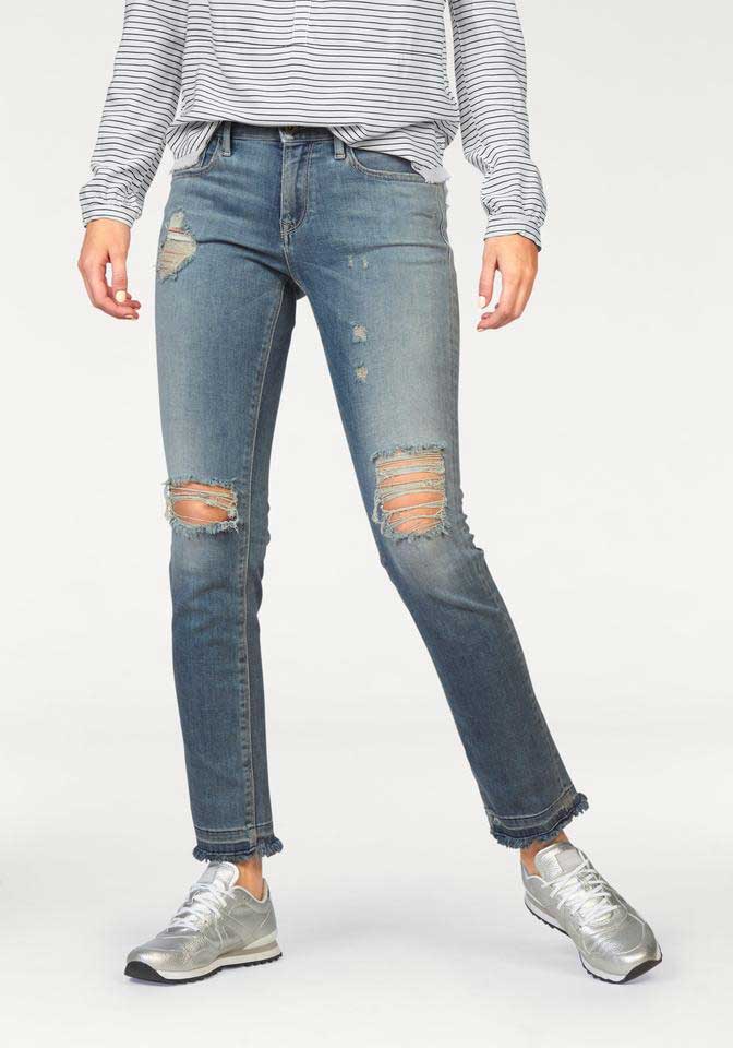 Tommy Hilfiger Denim Damen Marken-Slim-Jeans "Naomi", indigo, 30 inch