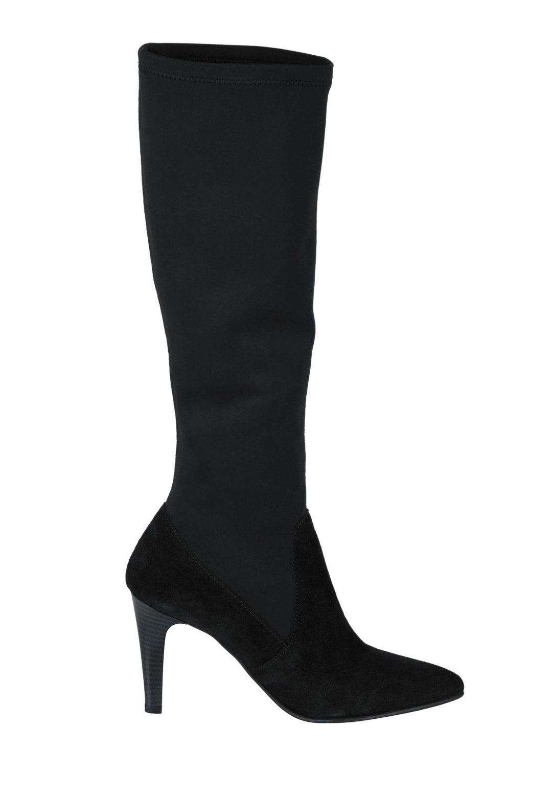 Heine Damen Stiefel, schwarz