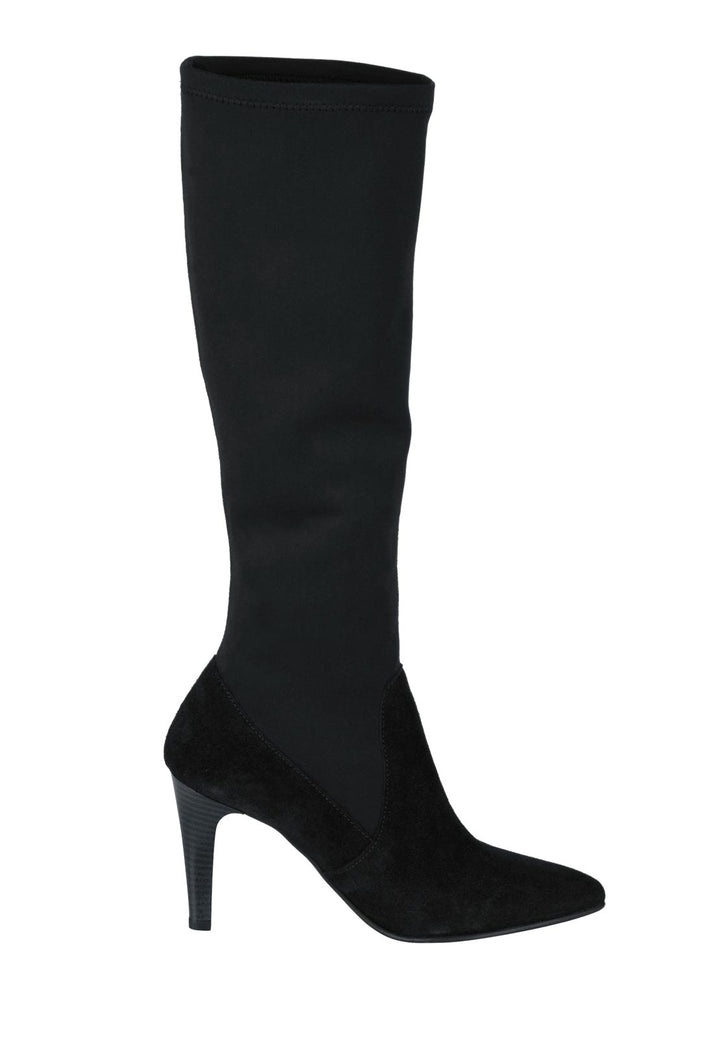 Heine Damen Stiefel, schwarz