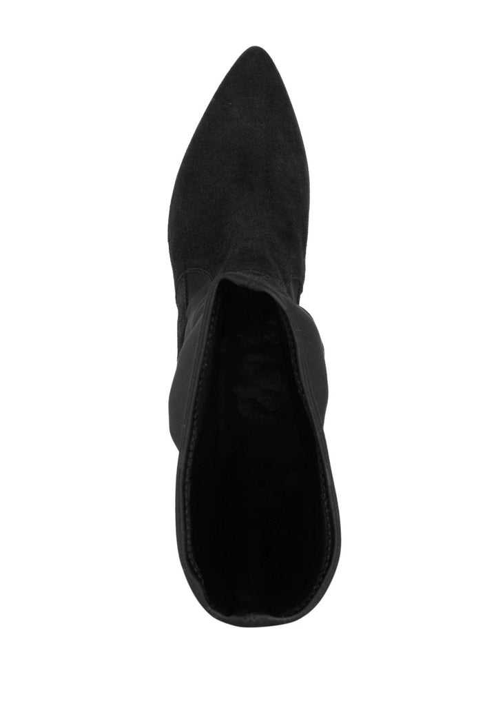 Heine Damen Stiefel, schwarz